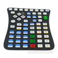 Silikon -Gummi -Maschine -Menü Flat -Taste -Tastatur